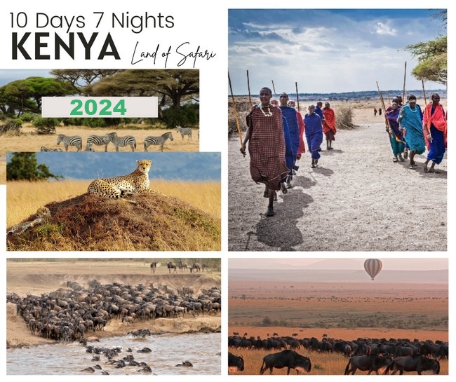 ทัวร์เคนย่า Kenya Land of Safari 10 Days