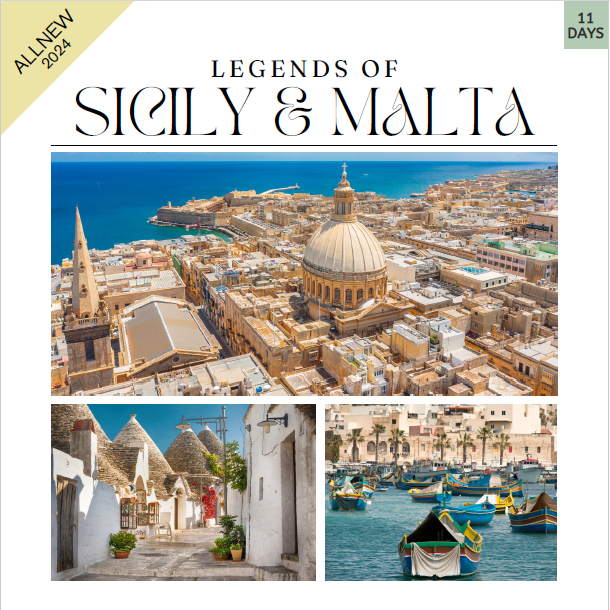 ทัวร์ LEGENDS OF SICILY & MALTA 11 DAYS